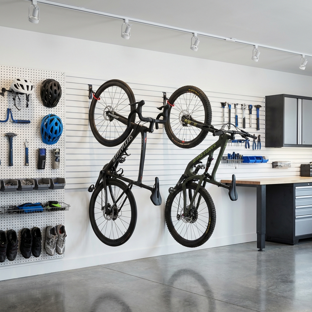 How to Hang Bicycles in a Garage: 5 Space-Saving Ideas