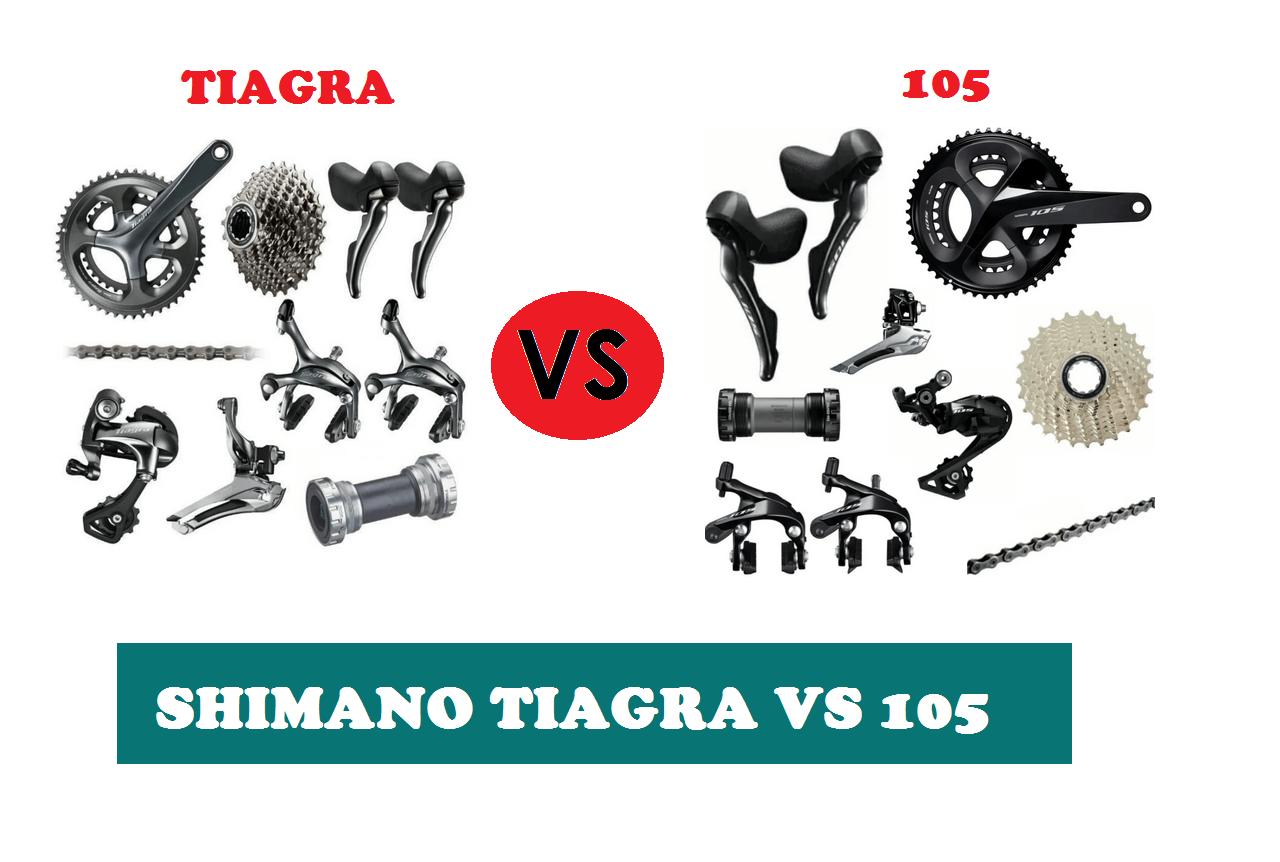 shimano tiagra vs 105