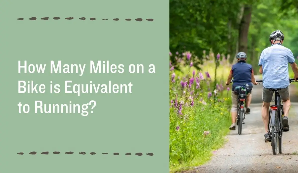 How Many Miles on a Bike is Equivalent to Running